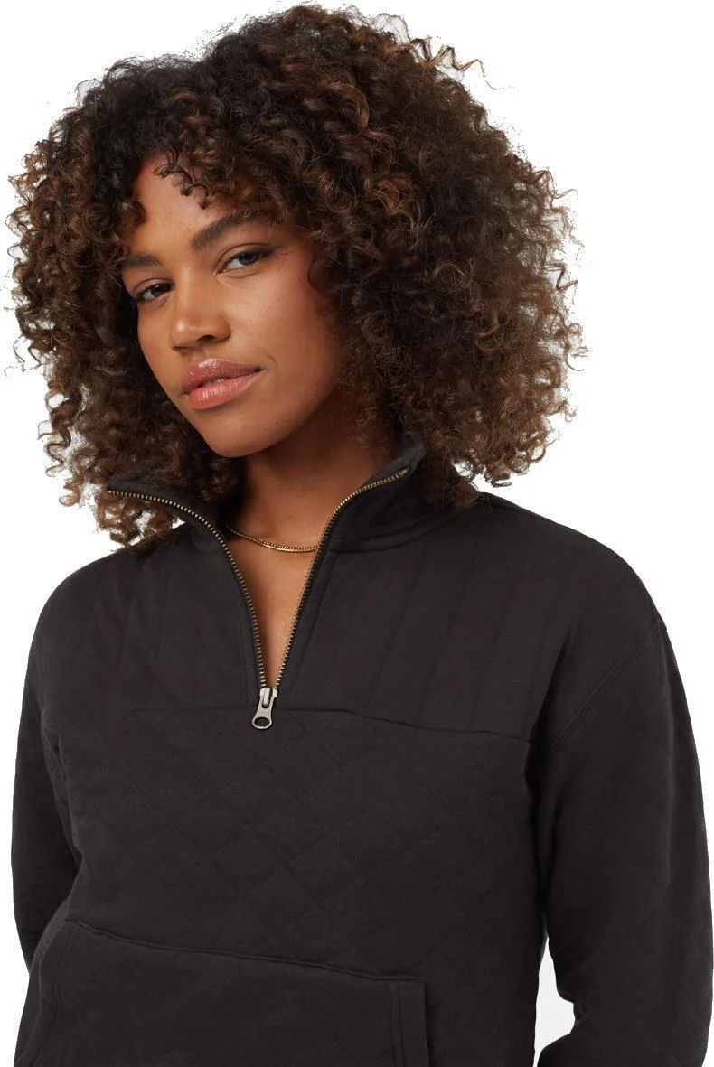 1/4 Zip Quilted Fleece - Womens - Image 7