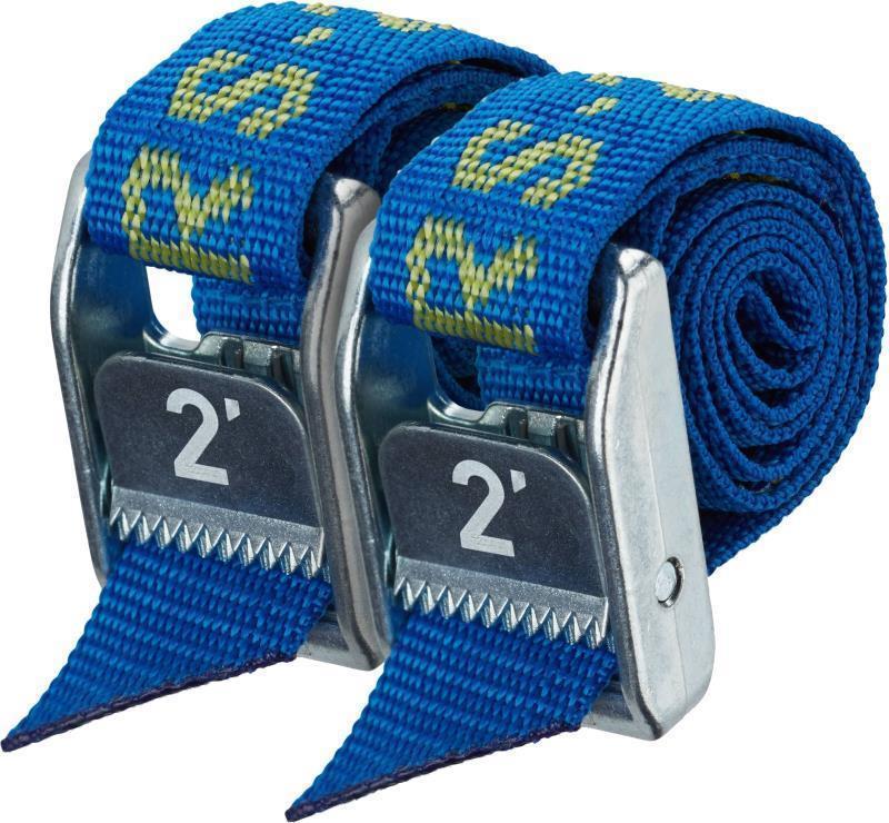 1" HD Tie-Down Straps, 2` - Pair - Image 2