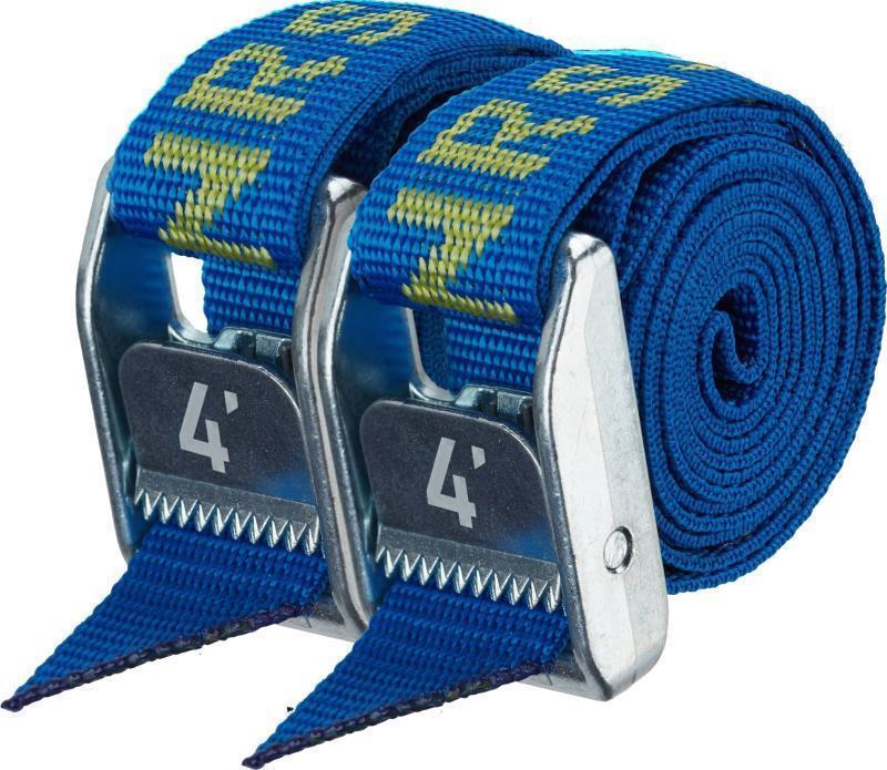 1" HD Tie-Down Straps, 4` - Pair - Image 2