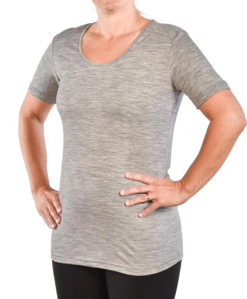 100% Merino Wool Fashion T - Womens