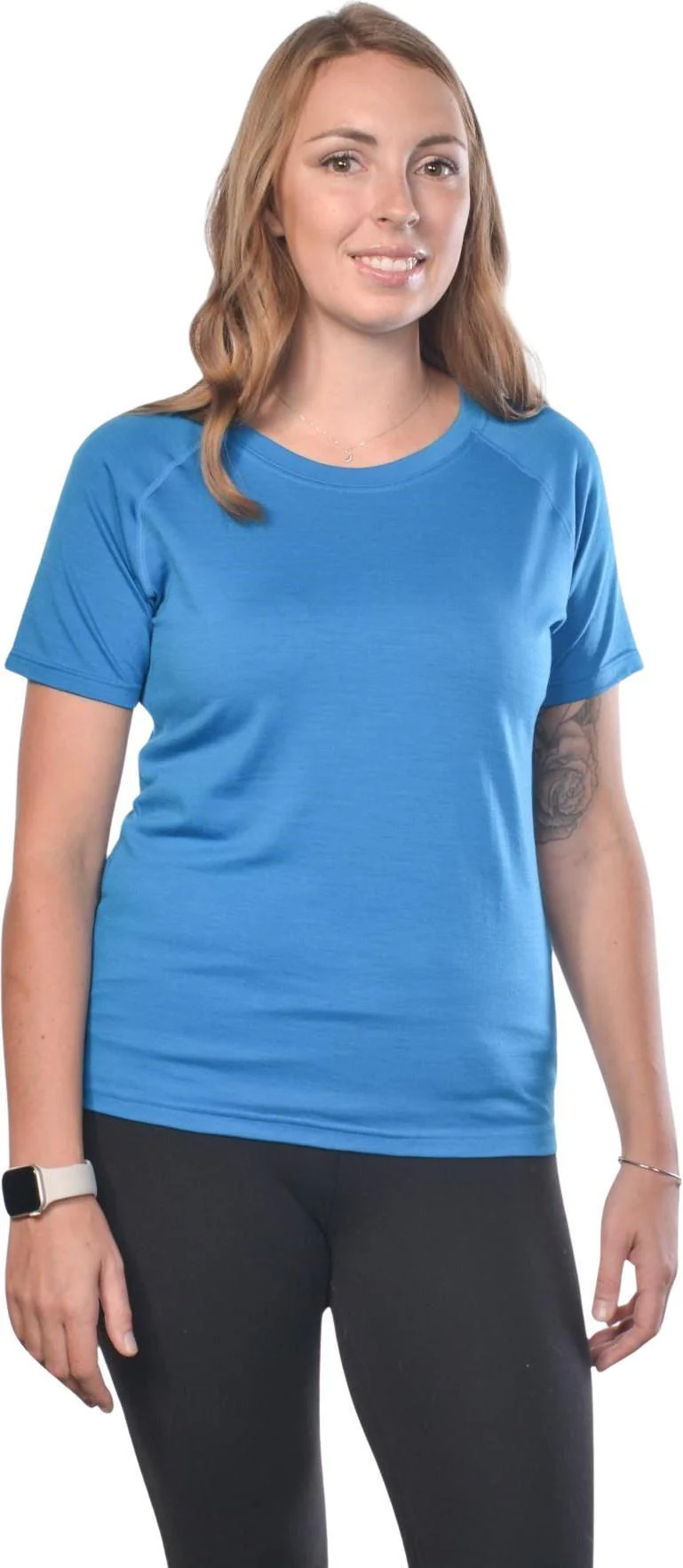 100% Merino Wool SS Crew 160 - Womens - Image 4