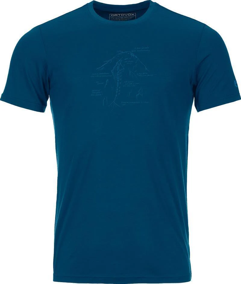 120 Tec Lafatscher Topo T-Shirt - Mens - Image 2