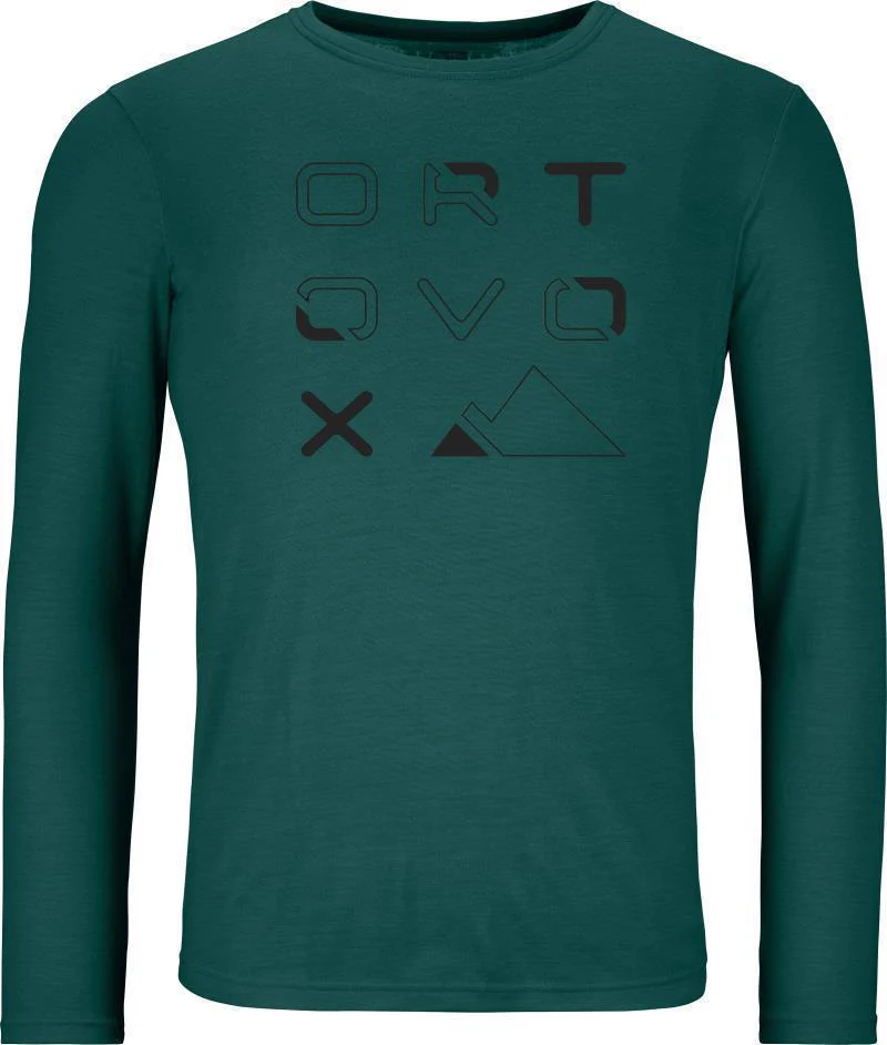 185 Merino Brand Outline LS - Mens - Image 5