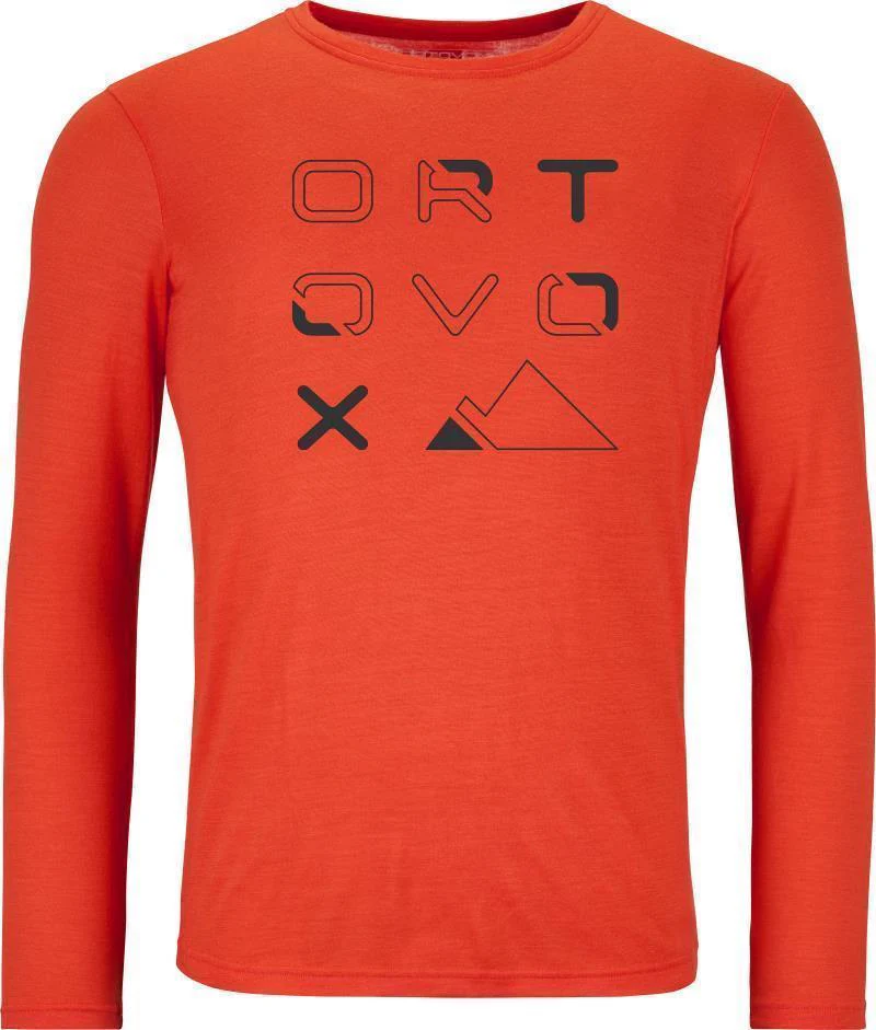 185 Merino Brand Outline LS - Mens - Image 7