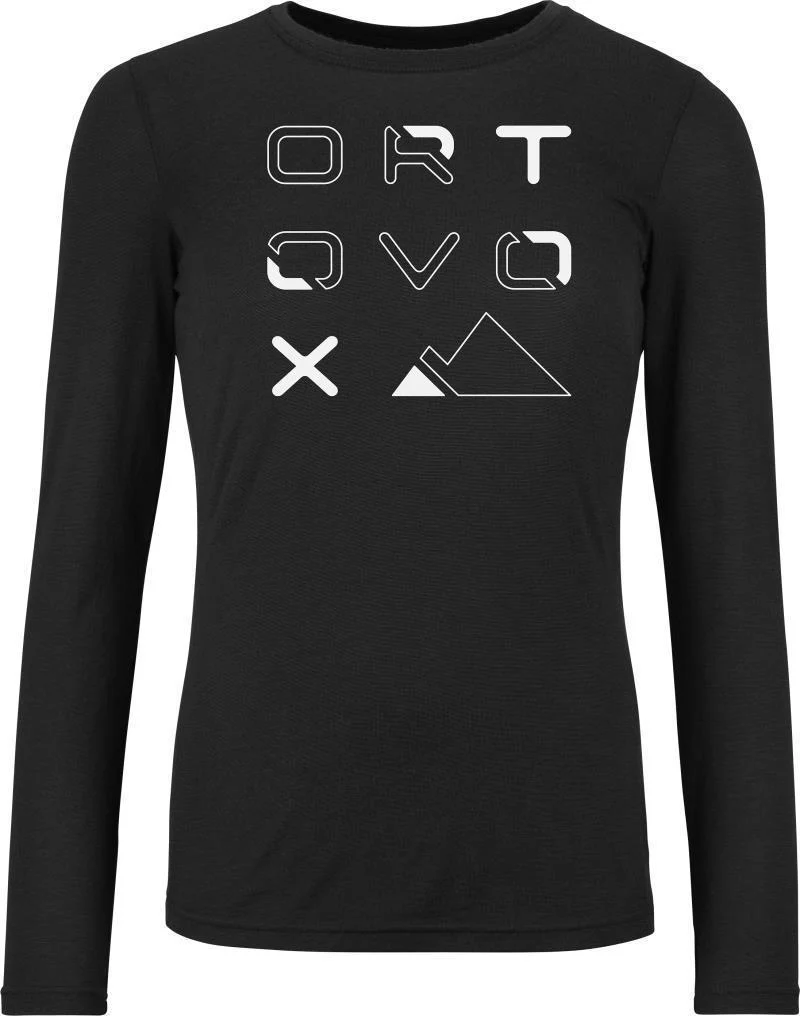 185 Merino Brand Outline LS - Womens - Image 7