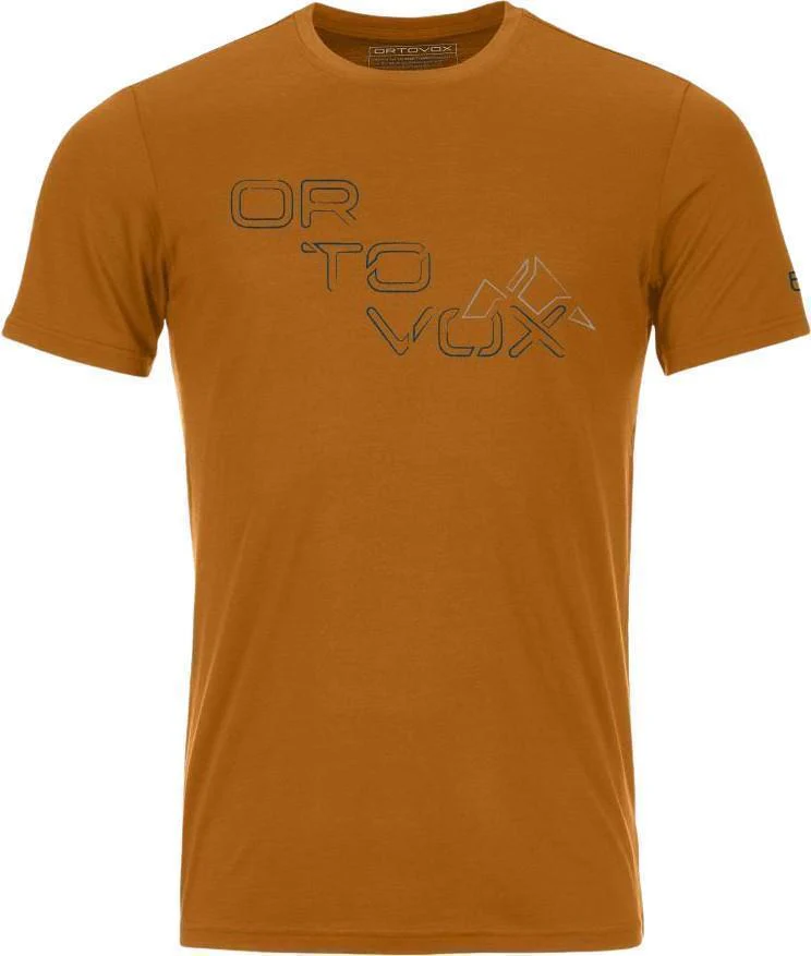 185 Merino Tangram Logo T-Shirt - Mens