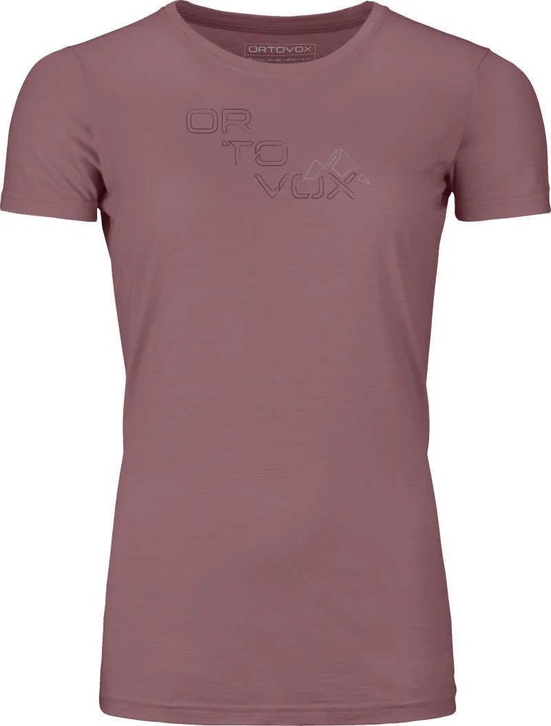185 Merino Tangram Logo T-Shirt - Womens