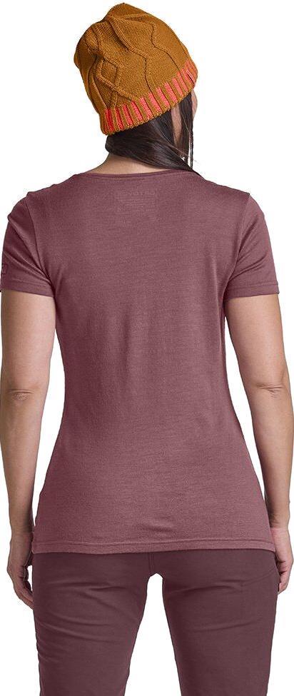 185 Merino Tangram Logo T-Shirt - Womens - Image 3
