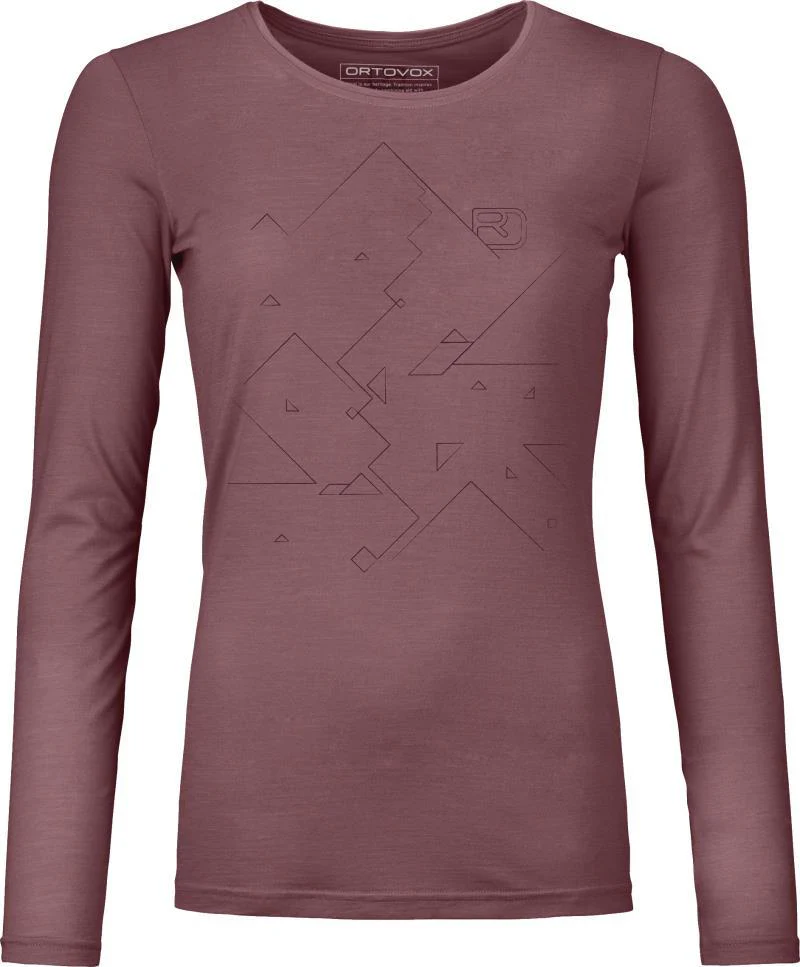 185 Merino Tangram LS - Womens - Image 2