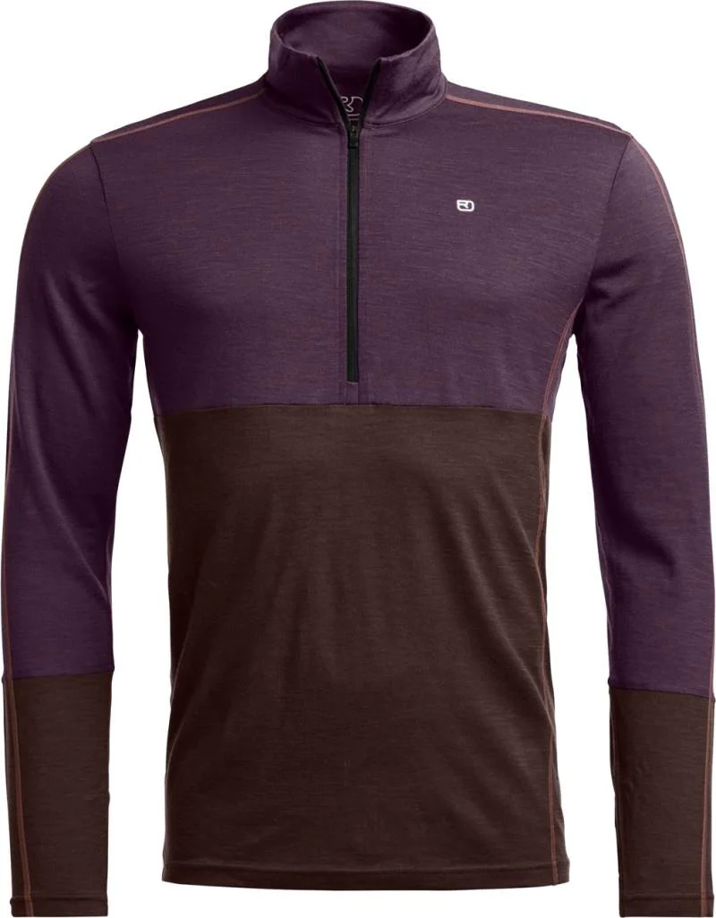 185 Rock`N`Wool Zip Neck - Mens - Image 5