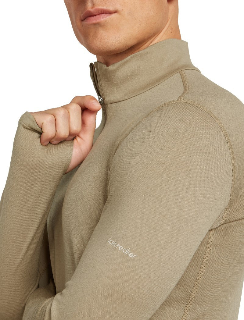 200 MerinoFine Ace LS Half Zip - Mens - Image 4