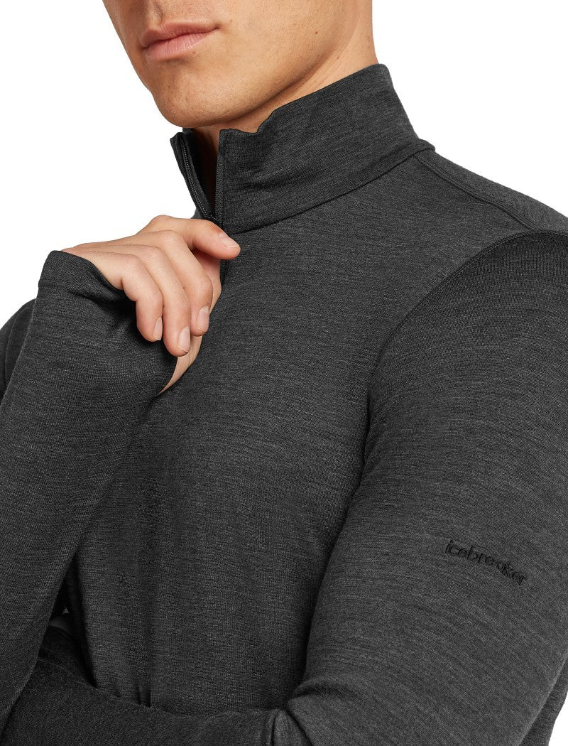200 MerinoFine Ace LS Half Zip - Mens - Image 8