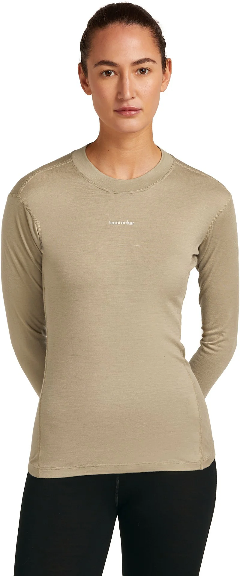 200 MerinoFine Ace LS Mock Neck - Womens - Image 2