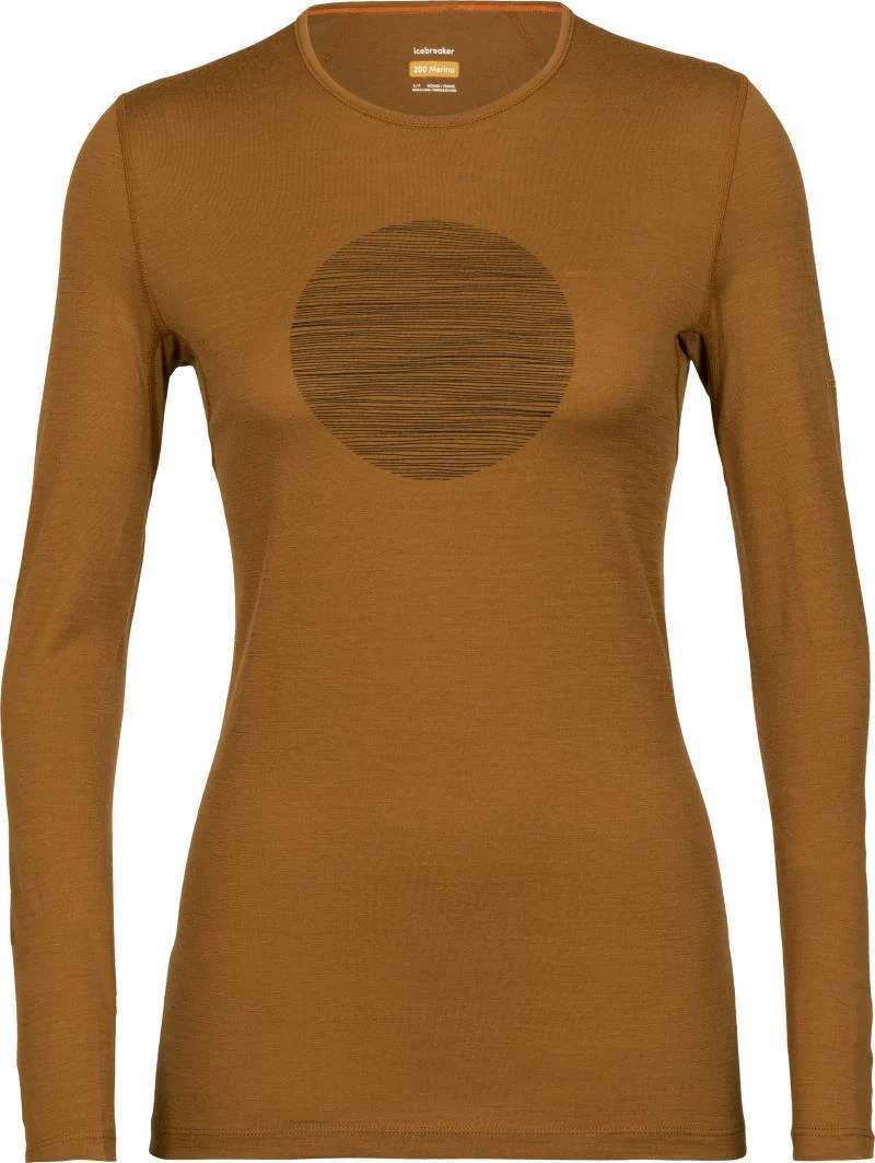 200 Oasis LS Crewe - Ski Circle - Womens - Image 2