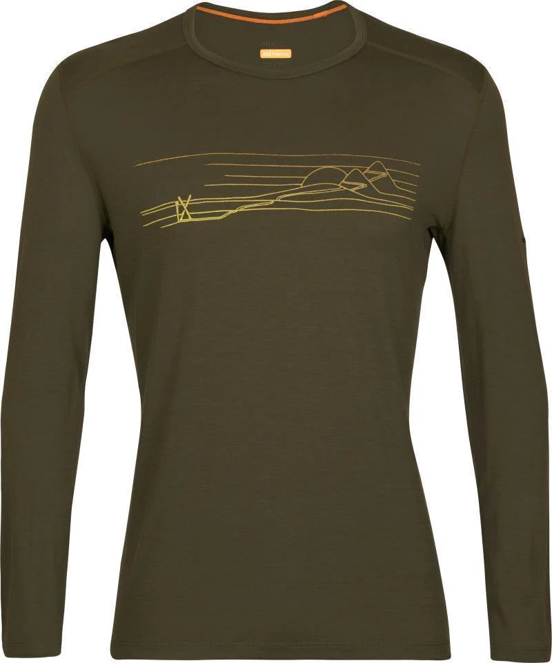 200 Oasis LS Crewe - Ski Stripes - Mens - Image 3
