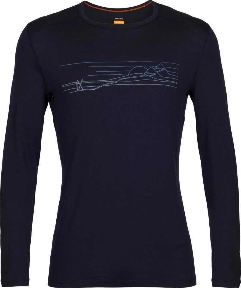 200 Oasis LS Crewe - Ski Stripes - Mens - Image 4