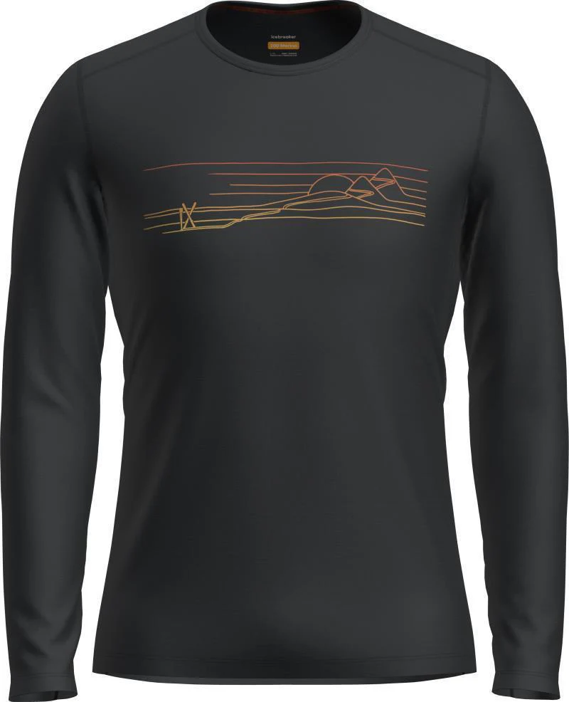 200 Oasis LS Crewe - Ski Stripes - Mens - Image 5