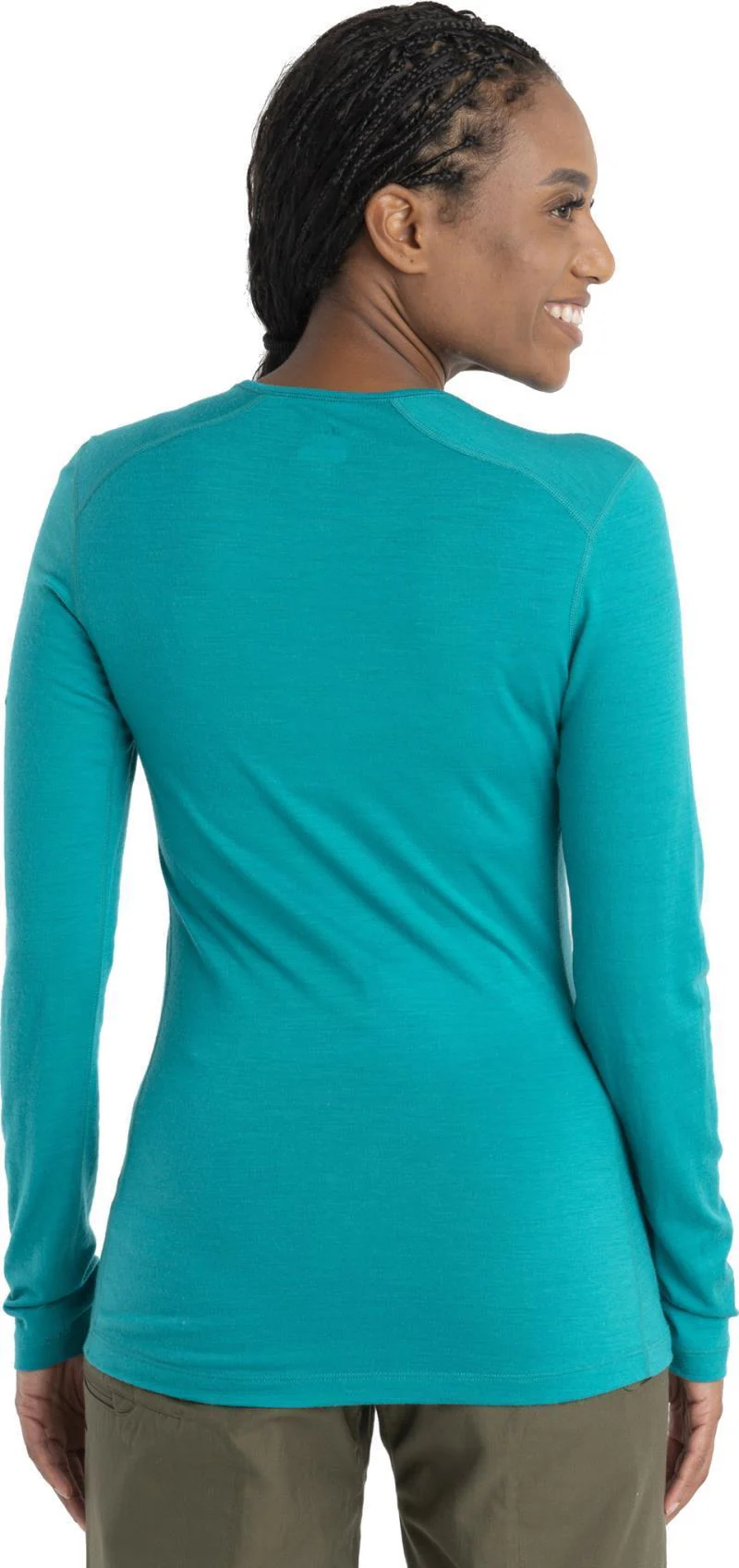 200 Oasis LS Crewe - Ski Stripes - Womens - Image 6