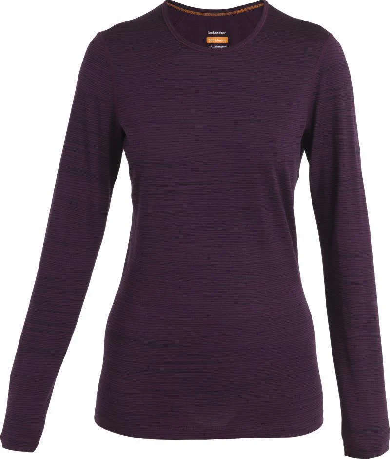 200 Oasis LS Crewe - Ski Tracks - Womens - Image 6