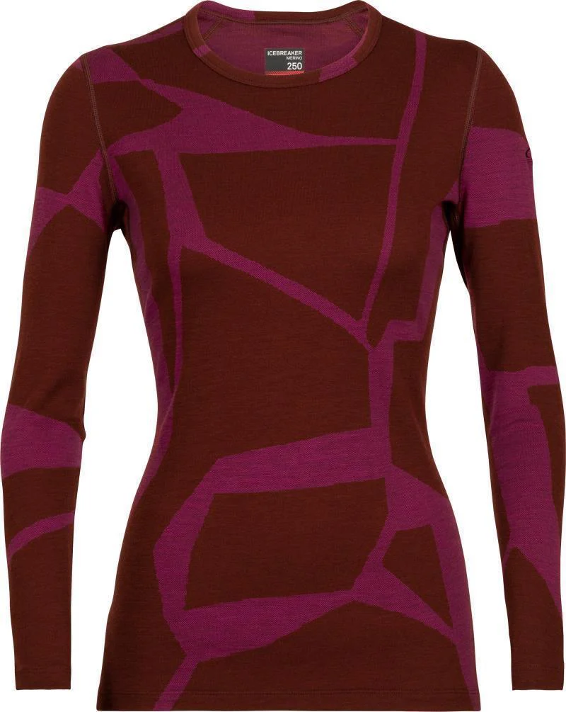 250 Vertex LS Crewe - Fractured Landscapes - Womens - Image 2