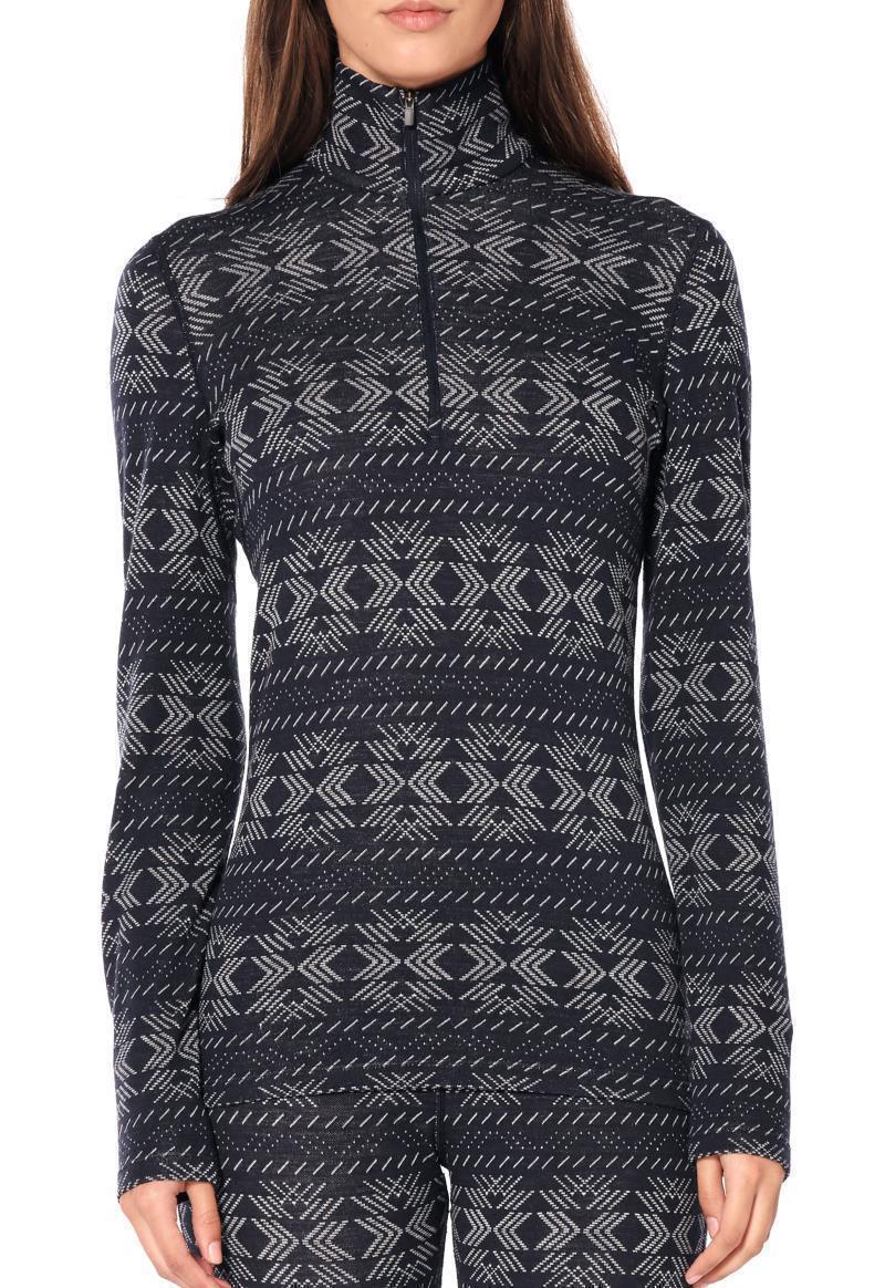 250 Vertex LS Half Zip - Crystalline - Womens - Image 2