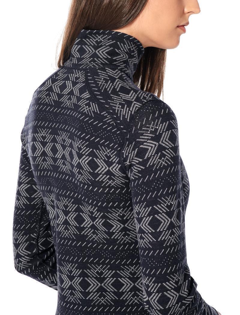 250 Vertex LS Half Zip - Crystalline - Womens - Image 5
