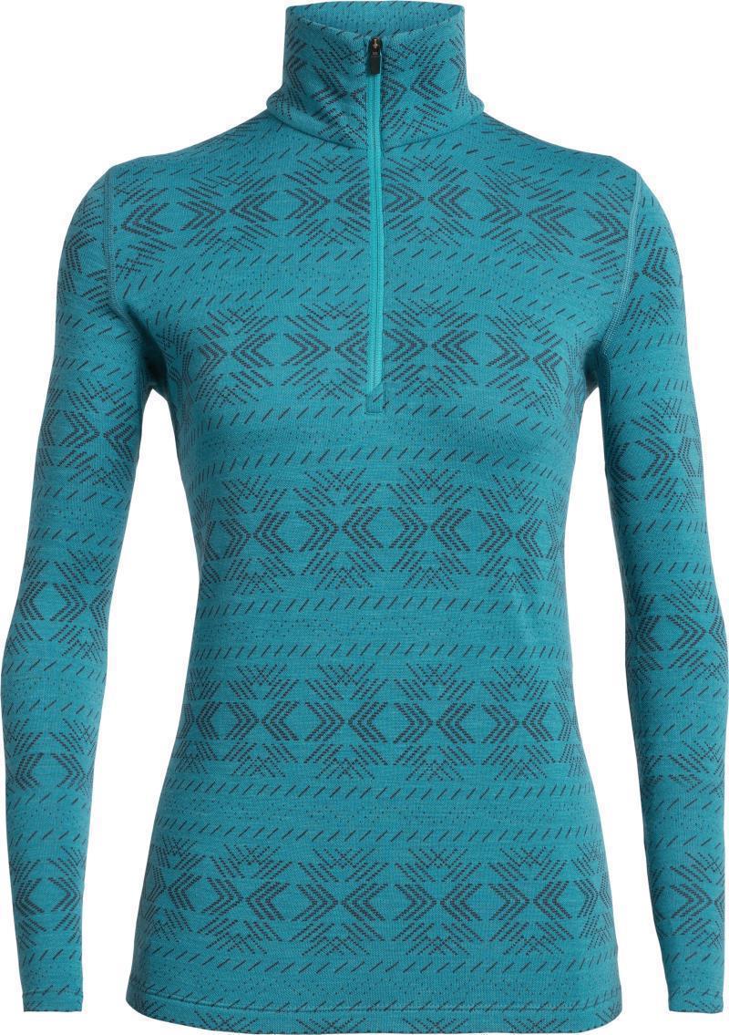 250 Vertex LS Half Zip - Crystalline - Womens - Image 7