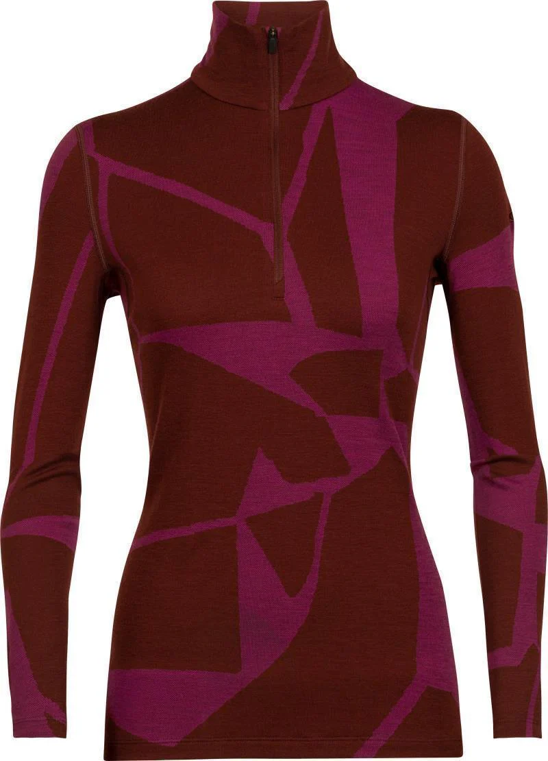 250 Vertex LS Half Zip - Fractured Landscapes - Womens - Image 6