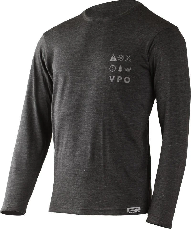 30 Year 100% Merino Wool LS T-Shirt - Mens