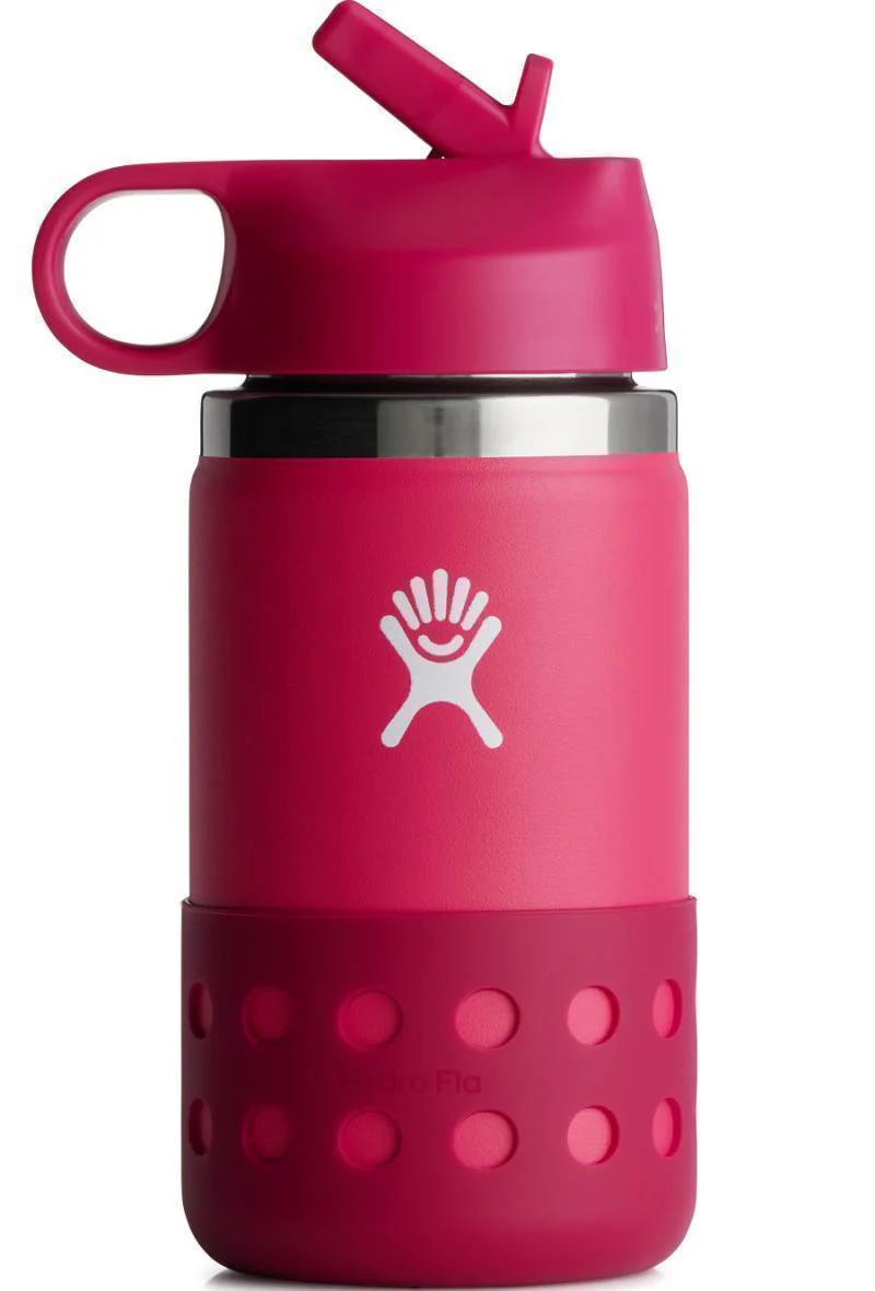 354ml / 12oz Wide Mouth w/ Straw Lid & Boot - Kids - Image 10