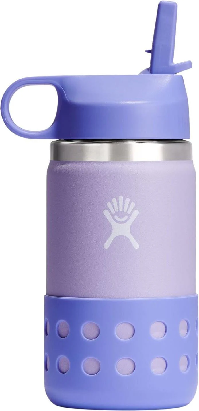 354ml / 12oz Wide Mouth w/ Straw Lid & Boot - Kids - Image 13