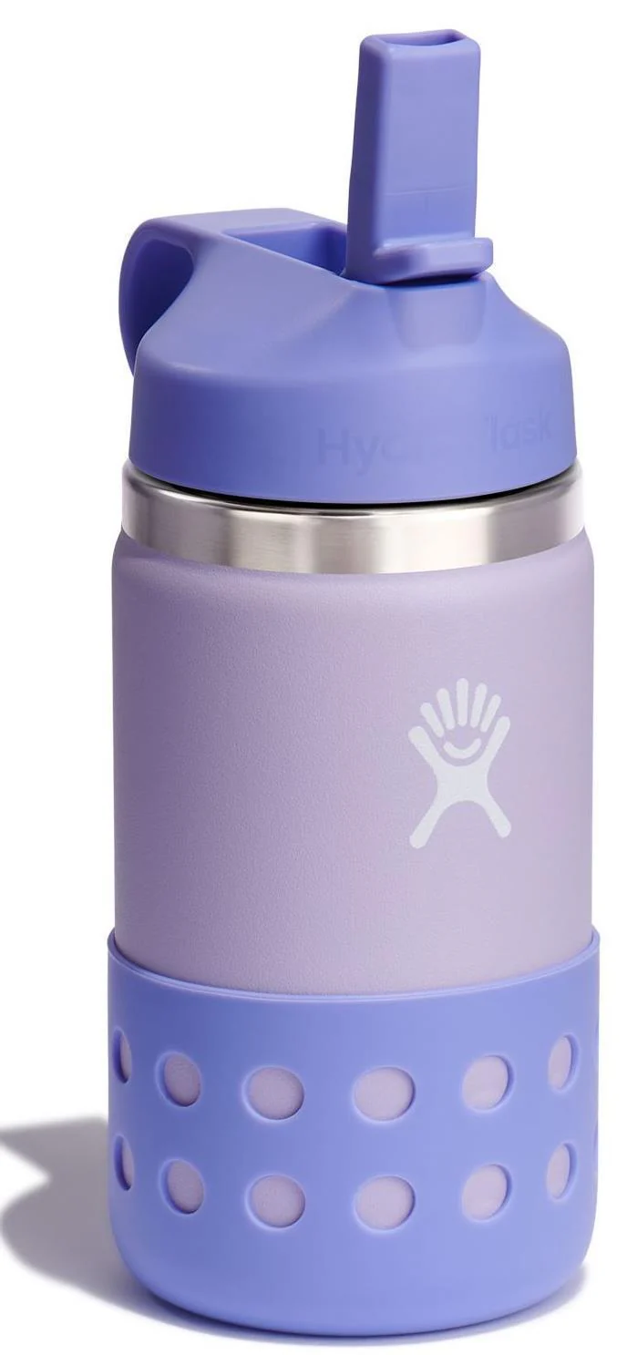 354ml / 12oz Wide Mouth w/ Straw Lid & Boot - Kids - Image 14