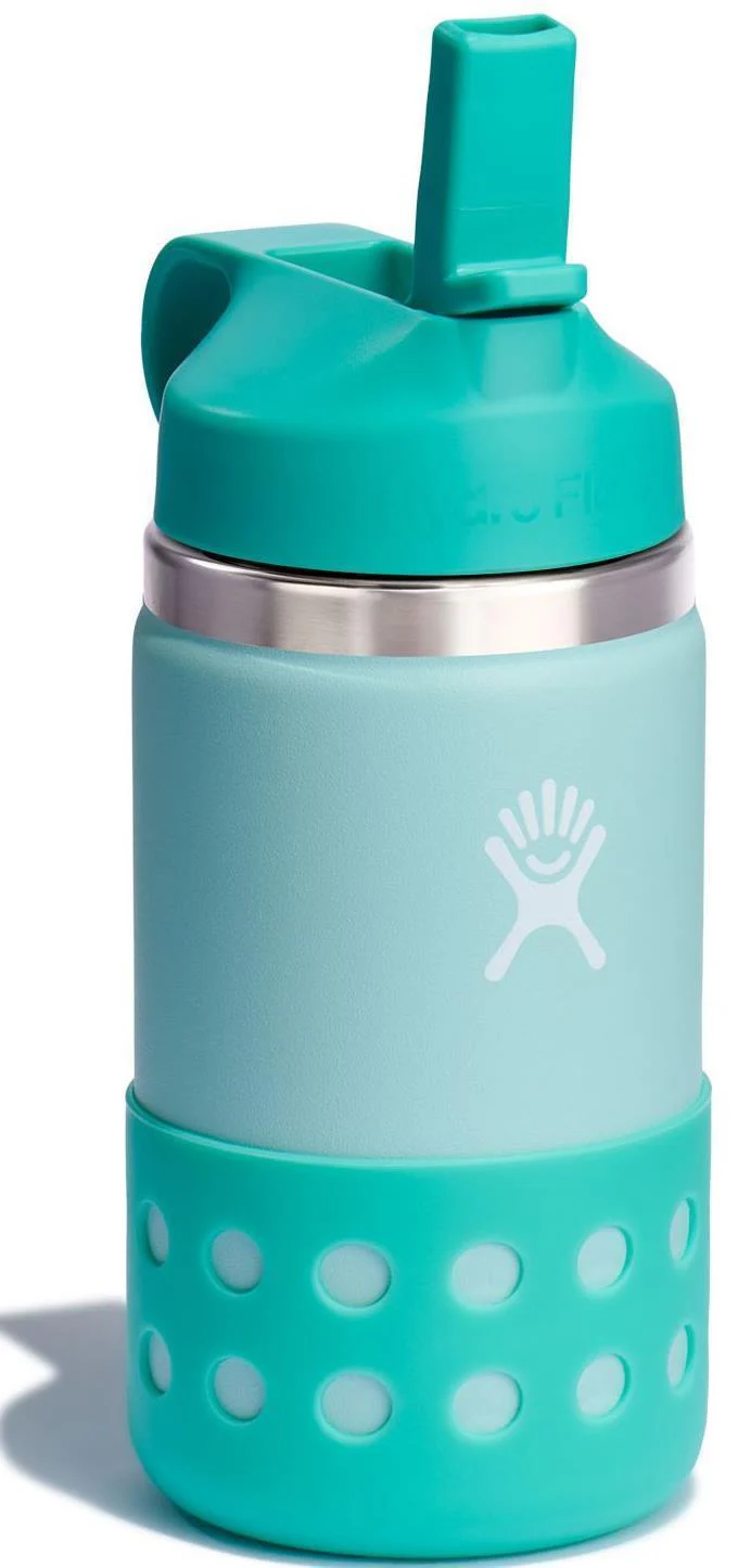 354ml / 12oz Wide Mouth w/ Straw Lid & Boot - Kids - Image 16
