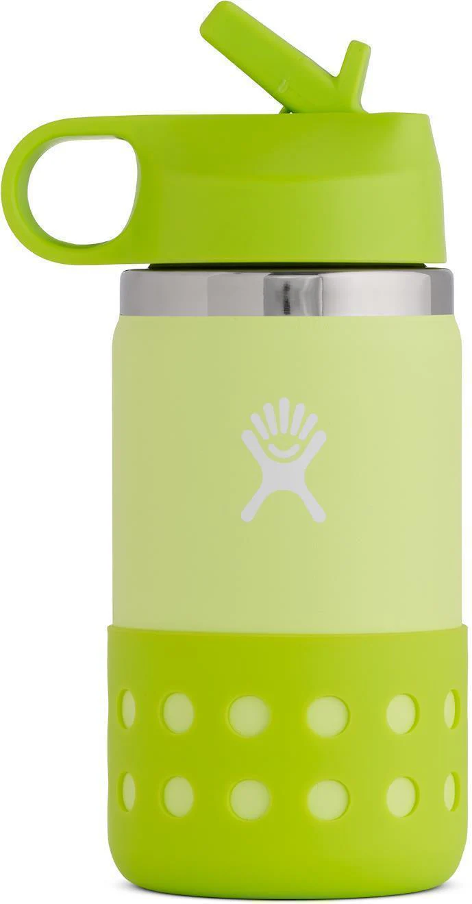 354ml / 12oz Wide Mouth w/ Straw Lid & Boot - Kids - Image 5