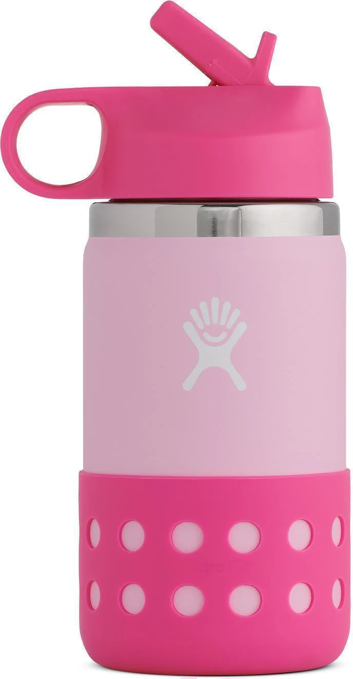 354ml / 12oz Wide Mouth w/ Straw Lid & Boot - Kids - Image 8
