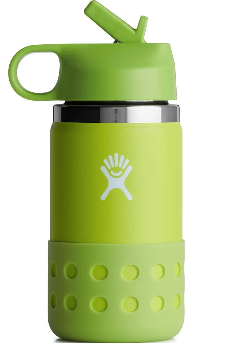 354ml / 12oz Wide Mouth w/ Straw Lid & Boot - Kids - Image 9