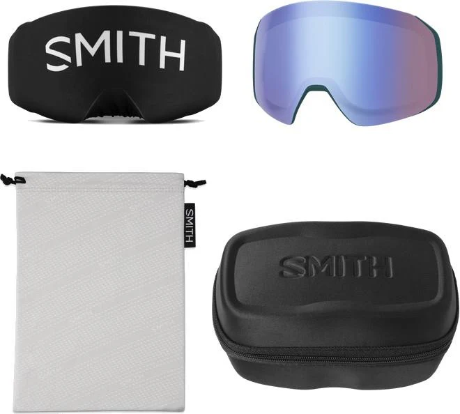4D Mag S, Malachite Goggles, ChromaPop Sun Black Gold Mirror Lens - Image 5