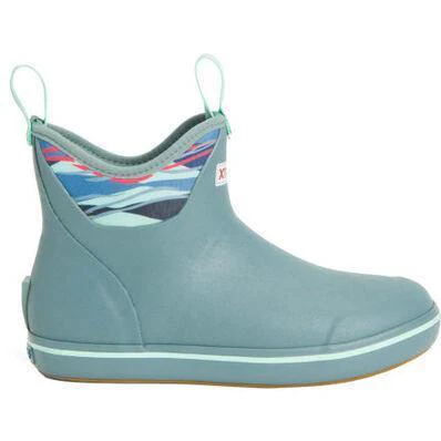 6" Print Ankle Deck Boots - Womens - Image 4