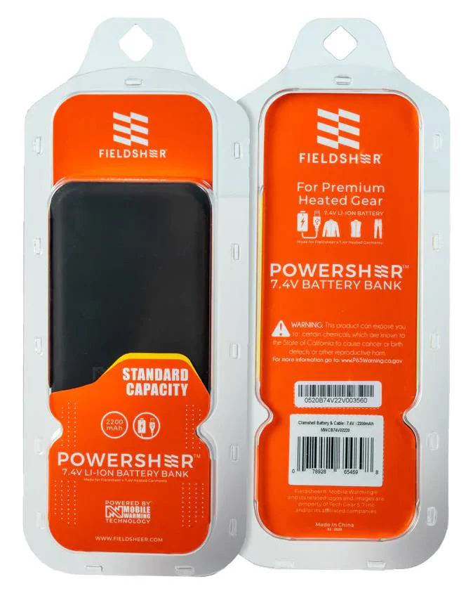 7.4V Powersheer Standard Battery & Cable - Image 2