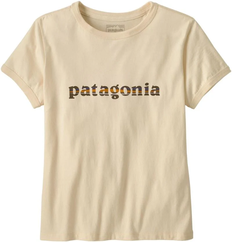 `73 Text Logo Organic Ringer SS Tee - Womens - Image 12