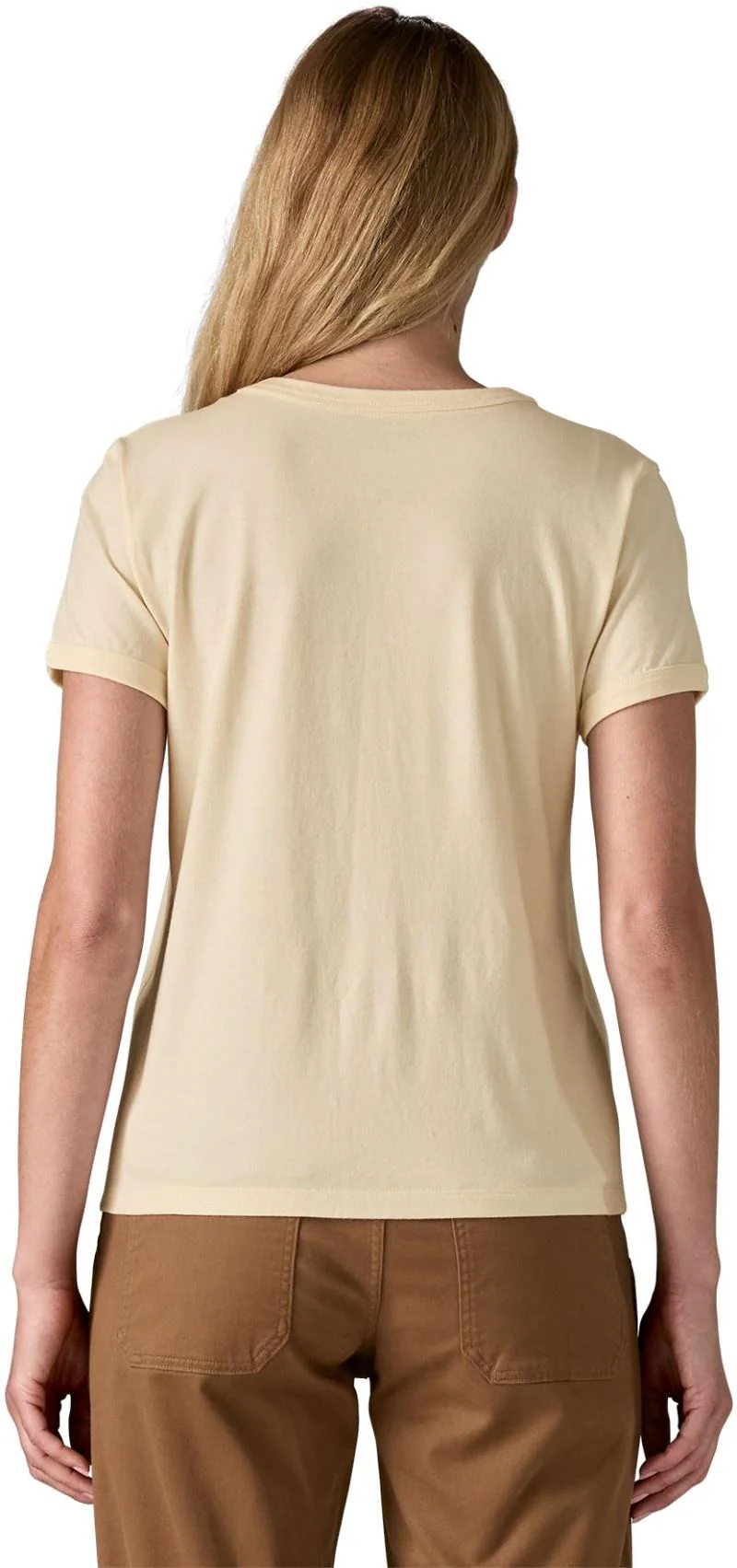 `73 Text Logo Organic Ringer SS Tee - Womens - Image 14
