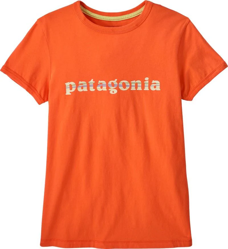 `73 Text Logo Organic Ringer SS Tee - Womens - Image 8