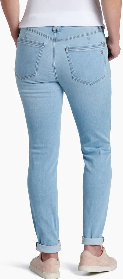 9" Kontour Flex Denim Skinny, Short - Womens - Image 11