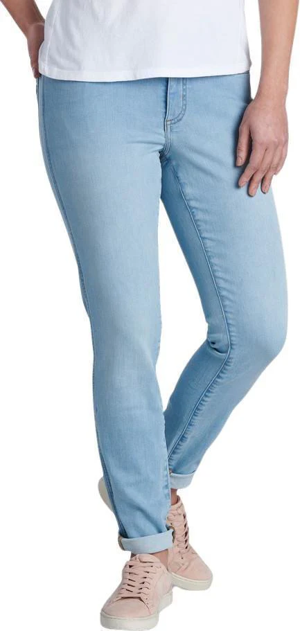 9" Kontour Flex Denim Skinny, Short - Womens - Image 8