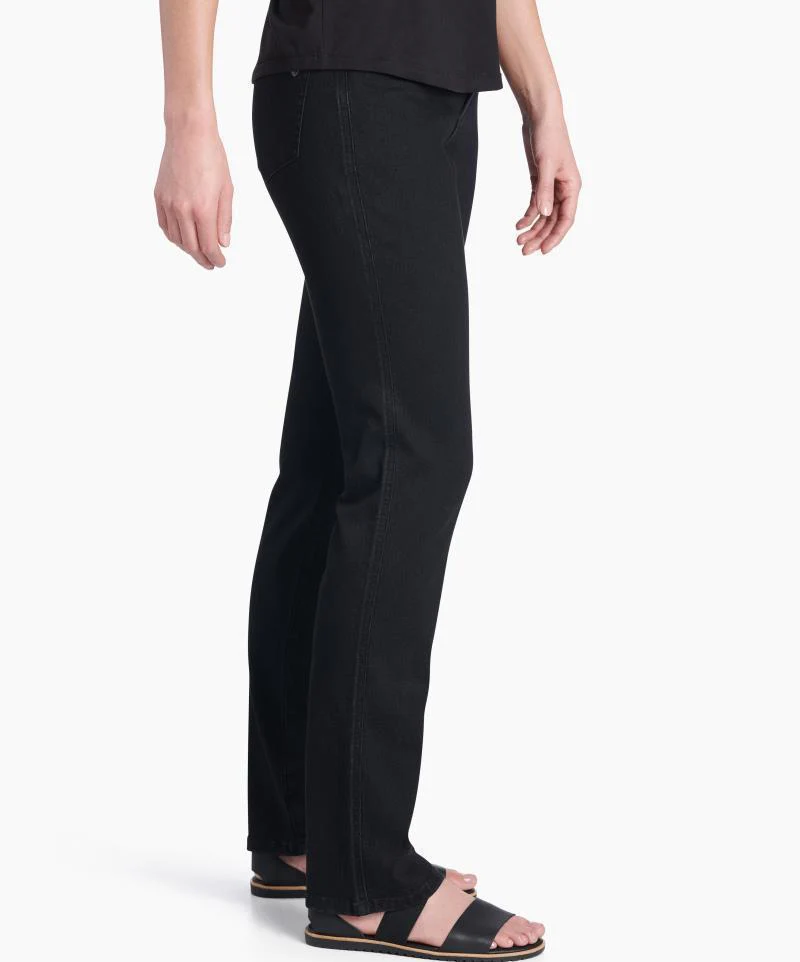 9" Kontour Flex Denim Straight Pants, Reg - Womens - Image 3