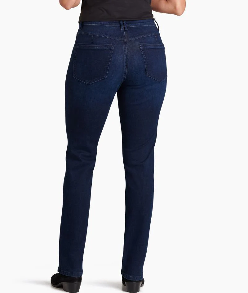 9" Kontour Flex Denim Straight Pants, Reg - Womens - Image 5