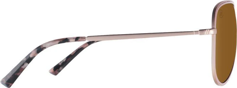 A Series - Classic Mo, Rose Gold Frame, Amber Lens - Image 2