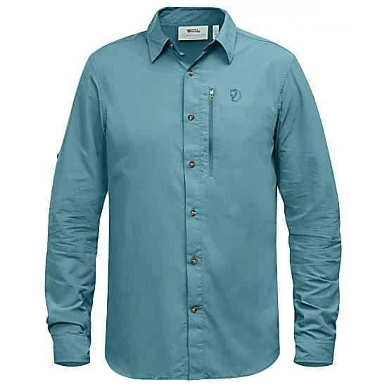 Abisko Hike LS Shirt - Solid - Mens - Image 3