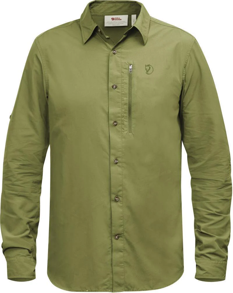 Abisko Hike LS Shirt - Solid - Mens - Image 7