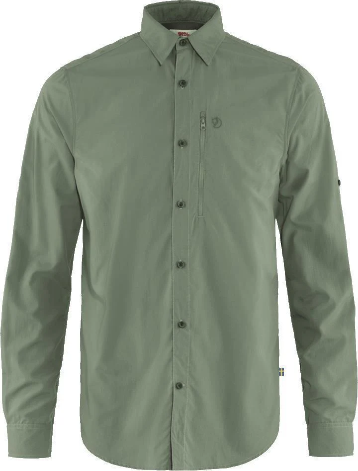 Abisko Hike LS Shirt - Solid - Mens - Image 8